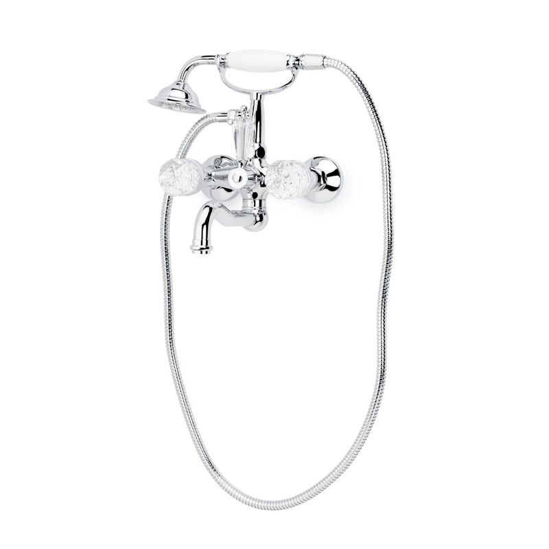 Смеситель для ванны BOHEME Crystal 273-CRST хром
