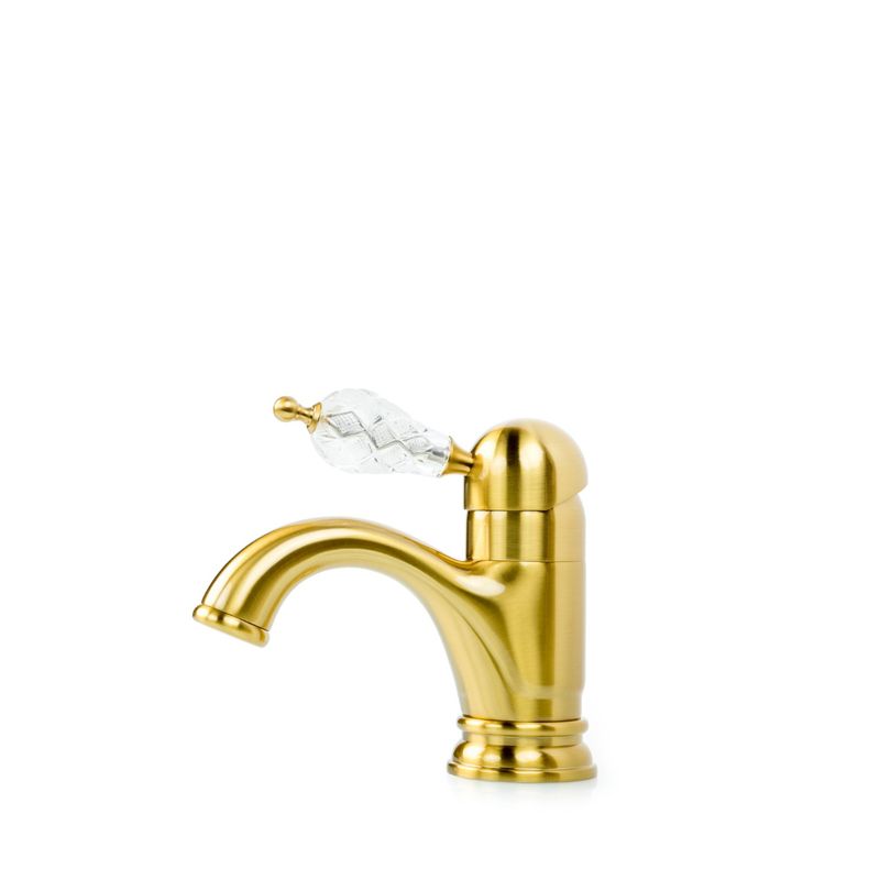 Смеситель для раковины BOHEME Crystal 301-CRST бронза