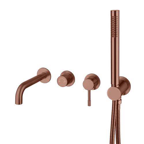 Душевой гарнитур скрытого монтажа BOHEME Uno 464-3-BRB Brushed Bronze