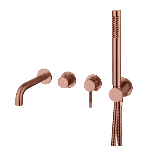 Душевой гарнитур скрытого монтажа BOHEME Uno 464-3-CB Copper Brushed
