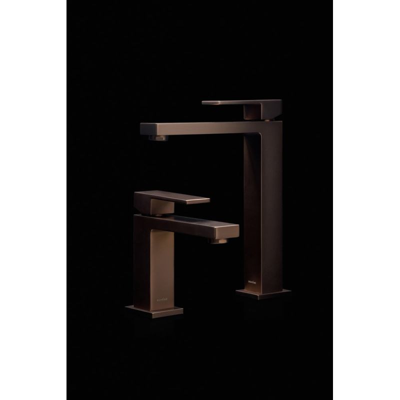 Смеситель для раковины BOHEME Qubic 471-BRB Brushed Bronze