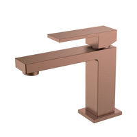 Смеситель для раковины BOHEME Qubic 471-BRB Brushed Bronze — 1