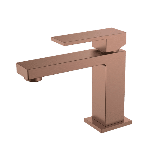 Смеситель для раковины BOHEME Qubic 471-BRB Brushed Bronze