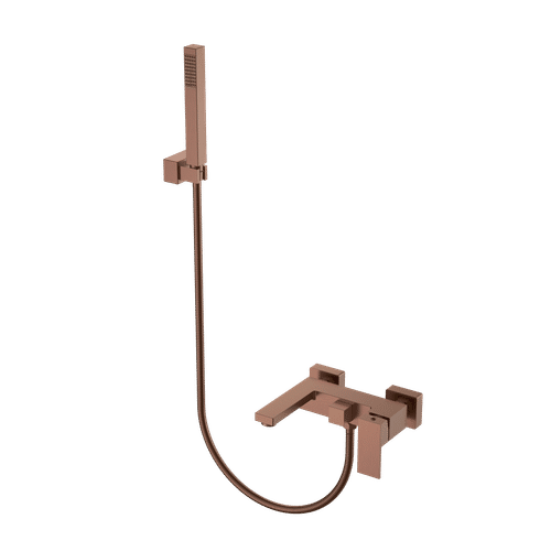 Смеситель для ванны BOHEME Qubic 473-BRB Brushed Bronze