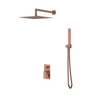 Душевая система скрытого монтажа BOHEME Qubic 474-3-BRB Brushed Bronze — 1
