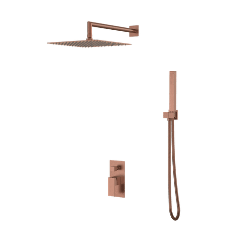 Душевая система скрытого монтажа BOHEME Qubic 474-3-BRB Brushed Bronze