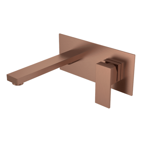 Смеситель скрытого монтажа для раковины BOHEME Qubic 475-BRB Brushed Brobze