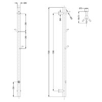 Полотенцесушитель электрический OAK MATT WHITE новый 50мм — 2