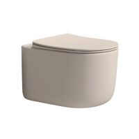 Flow подвесной унитаз LATTE SOFT с крышкой — 1