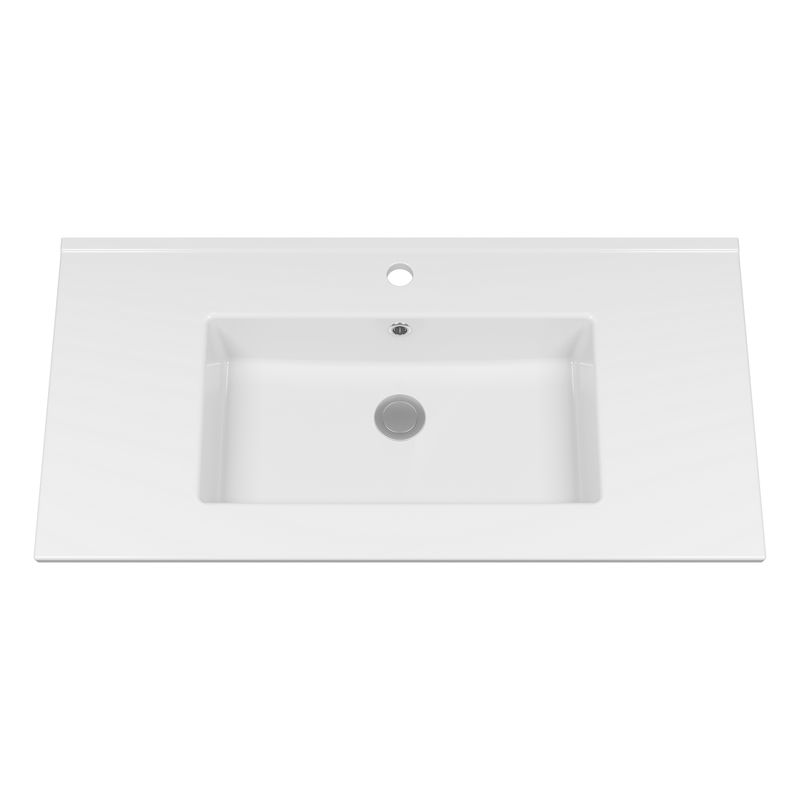 Раковина Brevita Lugo 90 см B-LUG090-01 белый