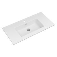 Раковина Brevita Lugo 90 см B-LUG090-01 белый — 1