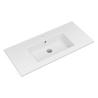 Раковина Brevita Lugo 100 см B-LUG100-01 белый — 1
