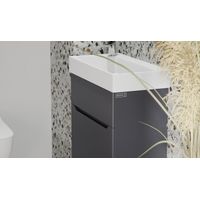 Тумба под раковину Raval Brik 65 подвесная Brk.01.65/P/A/RL антрацит — 5