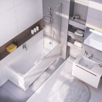 Акриловая ванна Ravak Classic C521000000 150×70 N белая — 5