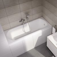 Акриловая ванна Ravak Domino C631000000 170х75 белая — 3