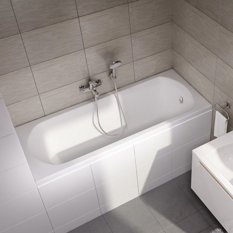 Акриловая ванна Ravak Domino C631000000 170х75 белая