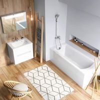 Акриловая ванна Ravak Domino C641000000 150х70 белая — 3