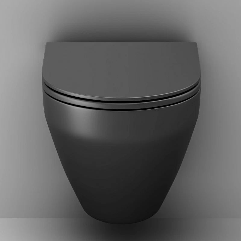 Унитаз подвесной AM.PM Spirit V2.0 C701700MBSC черный мат.