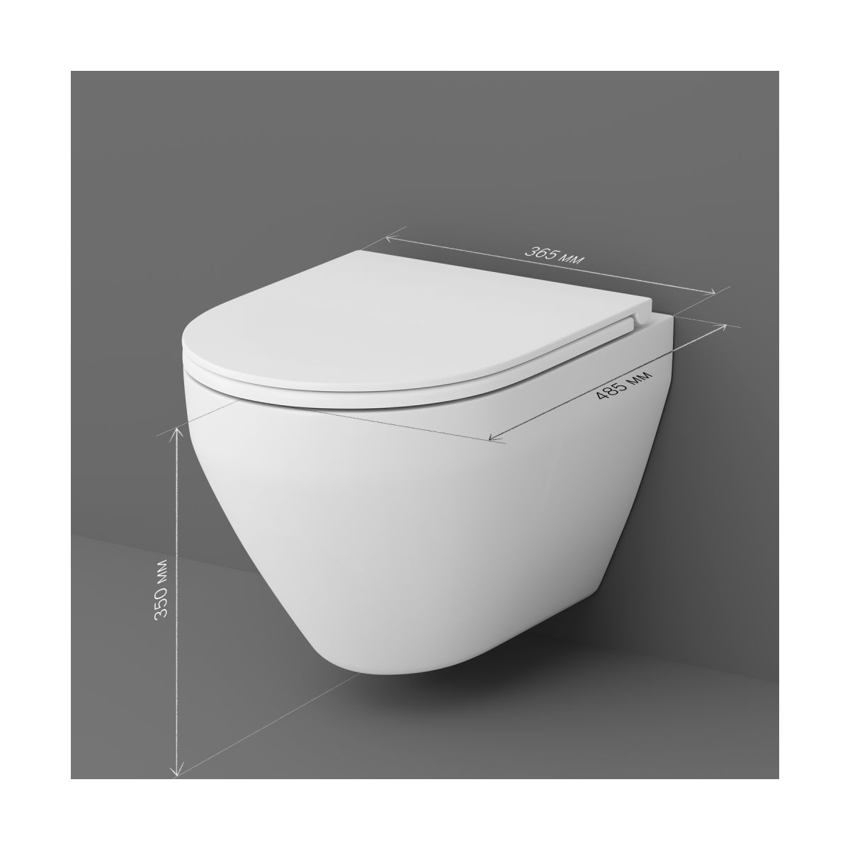 C701700SC Spirit V2.0 подвесной унитаз FlashClean с сиденьем микролифт