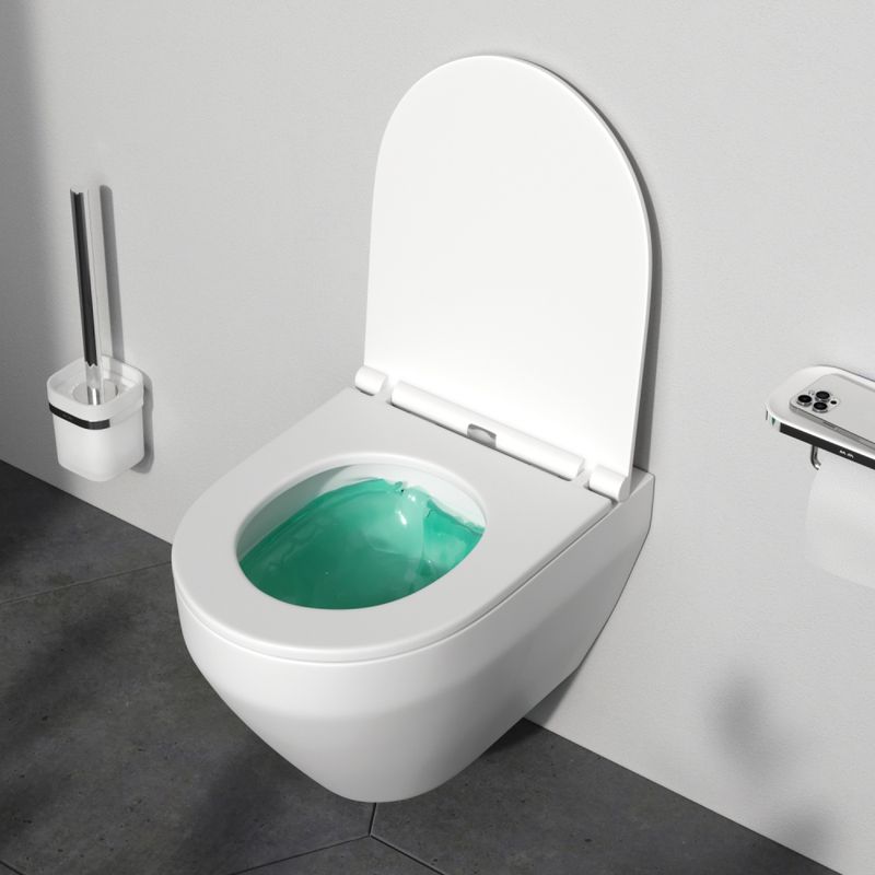 Подвесной унитаз AM.PM Spirit V2.0 FlashClean C701700SC с сиденьем микролифт