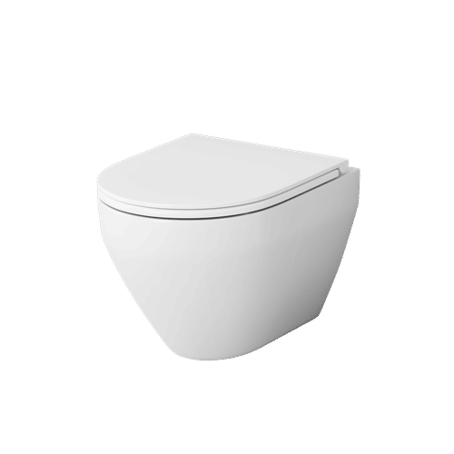 Подвесной унитаз AM.PM Spirit V2.0 FlashClean C701700WH без сиденья