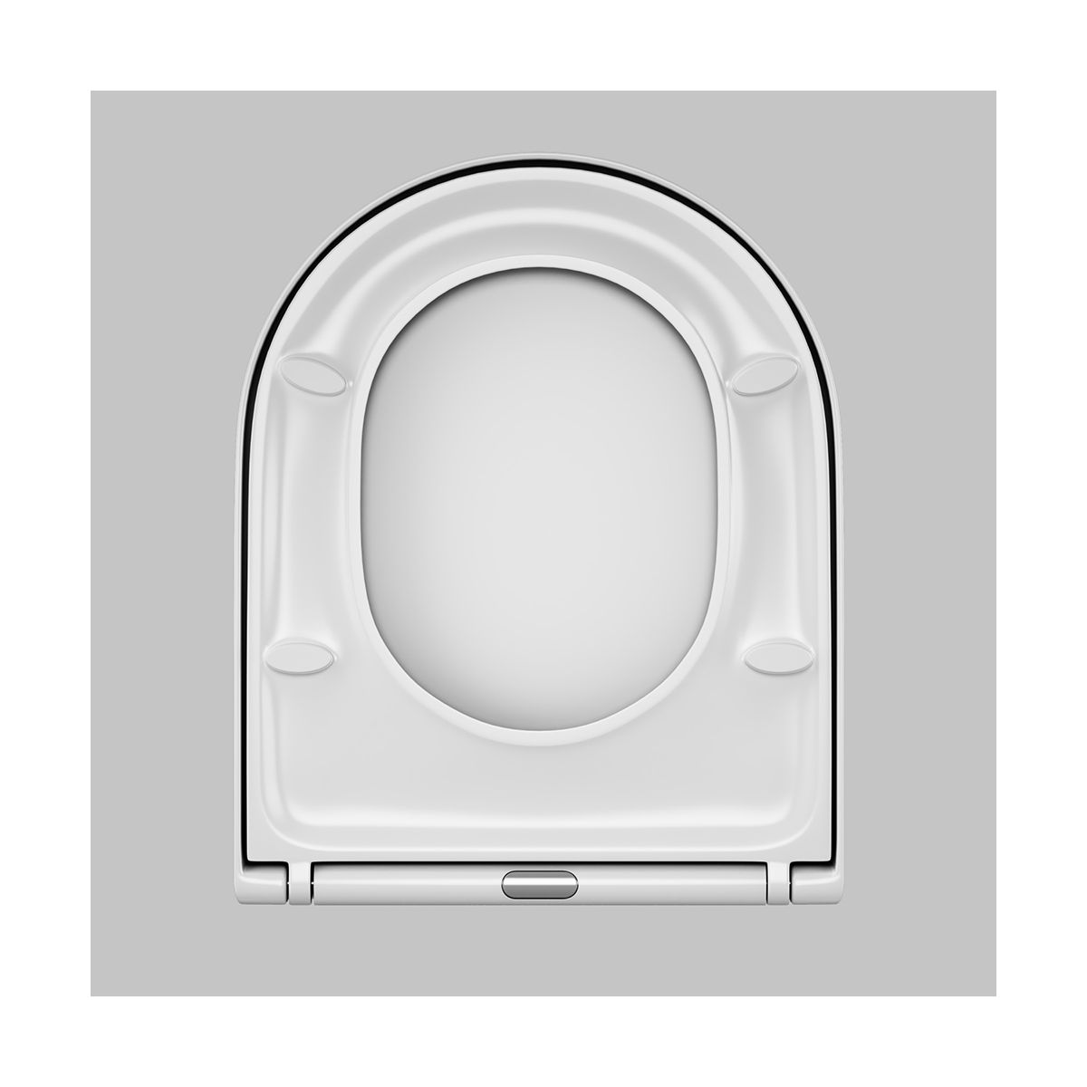 Сиденье для унитаза AM.PM Spirit V2.0 C707858WH c микролифтом, быстросъемное