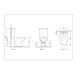C708600WH Spirit V2.0 унитаз-компакт FlashClean без сиденья