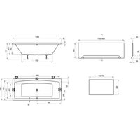 Акриловая ванна Ravak Formy 02 C891000000 180×80 белая — 6