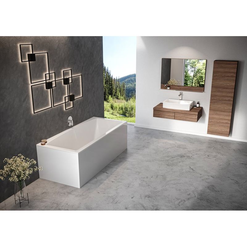 Акриловая ванна Ravak Formy 02 Slim C891300000 180×80 белая