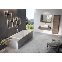 Акриловая ванна Ravak Formy 02 Slim C891300000 180×80 белая — 2