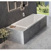 Акриловая ванна Ravak Formy 02 Slim C891300000 180×80 белая — 4