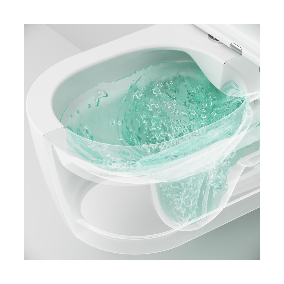 C8F1701SC Func подвесной унитаз 54 см FlashClean с сиденьем микролифт