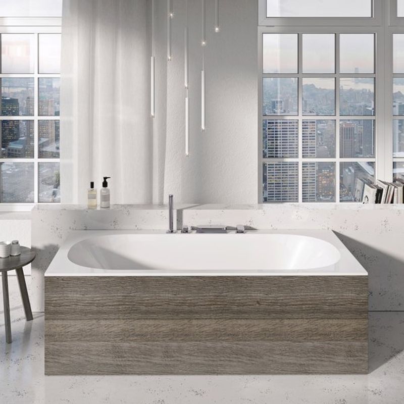 Акриловая ванна Ravak City Slim C921300000 180х80 белая