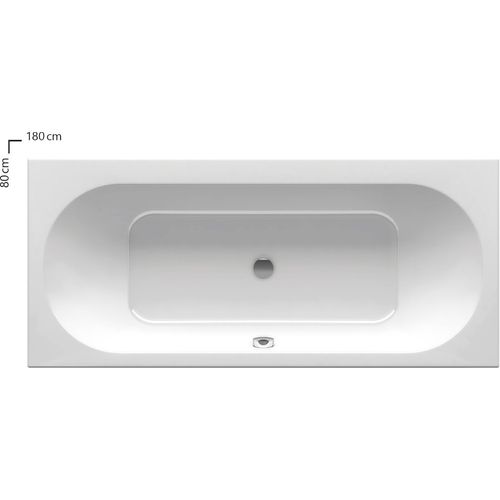 Акриловая ванна Ravak City Slim C921300000 180х80 белая