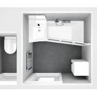 Акриловая ванна Ravak Be Happy II C971000000 160х75 R белая — 4