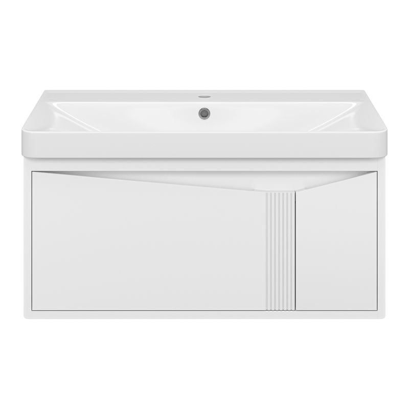 Тумба под раковину Brevita Cascade 90 подвесная / CAS-09090-011Я белая
