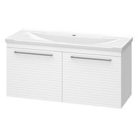 Тумба под раковину Brevita Catania 100 подвесная / CAT-01100-074П белая эмаль — 1