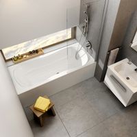 Акриловая ванна Ravak Campanula II CB21000000 180×80 белая — 3