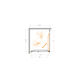 Душевой уголок CEZARES LUX-AH-FS-1-70/80-C-GM