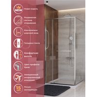 Душевой уголок CEZARES LUX-AH-FS-11-100/80-C-CR — 3