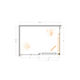 Душевой уголок CEZARES LUX-AH-FS-11-140/100-C-CR