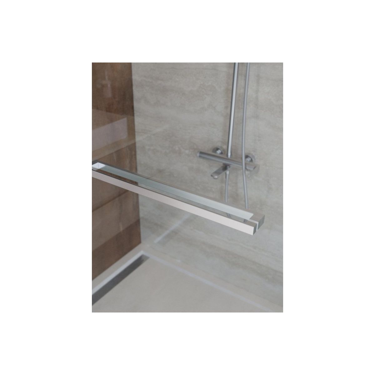 Душевая дверь CEZARES LUX-B-FS-1-70-C-CR