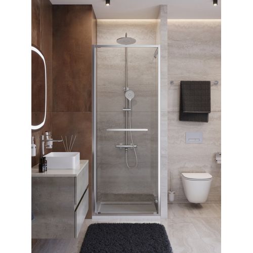 Душевая дверь CEZARES LUX-B-FS-1-80-C-CR