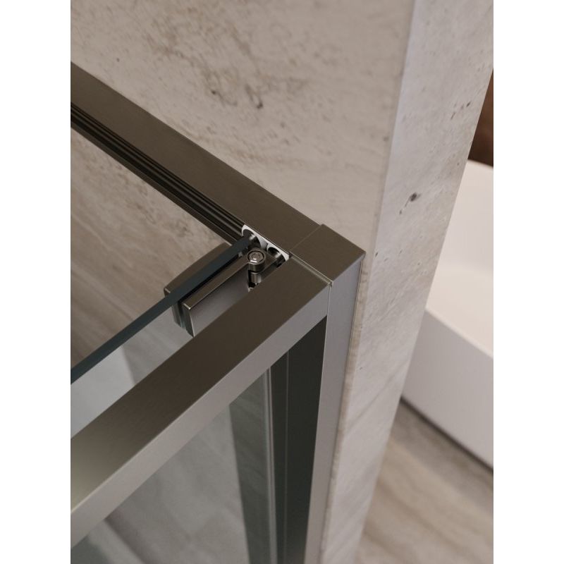 Душевая дверь CEZARES LUX-B-FS-1-90-C-GM