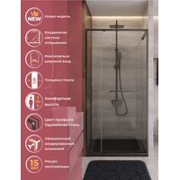 Душевая дверь CEZARES LUX-B-FS-11-100-C-GM — 8