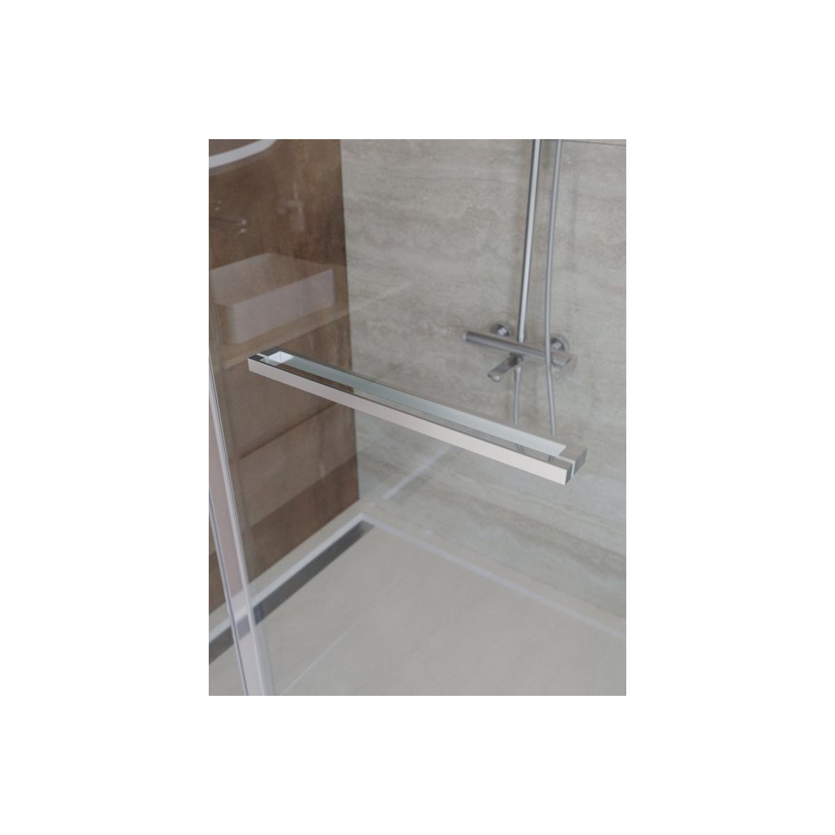 Душевая дверь CEZARES LUX-B-FS-11-120-C-CR