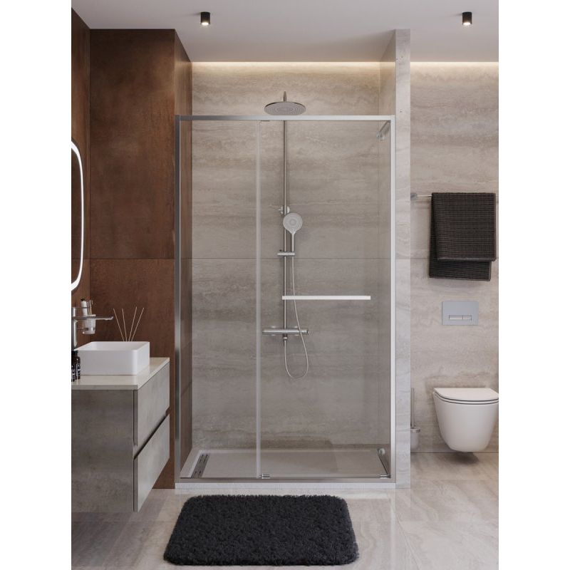 Душевая дверь CEZARES LUX-B-FS-11-130-C-CR