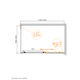 Душевой уголок CEZARES MOLVENO-AH-11-150/100-C-Cr-IV