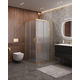 Душевой уголок CEZARES MOLVENO-AH-21-90+20-P-BORO