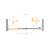 Душевая дверь CEZARES MOLVENO-BF-3-120-C-Cr-IV — 6
